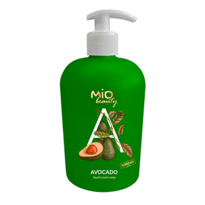 MIO BEAUTY skystas kremas-muilas "Avocado" 450ml.
